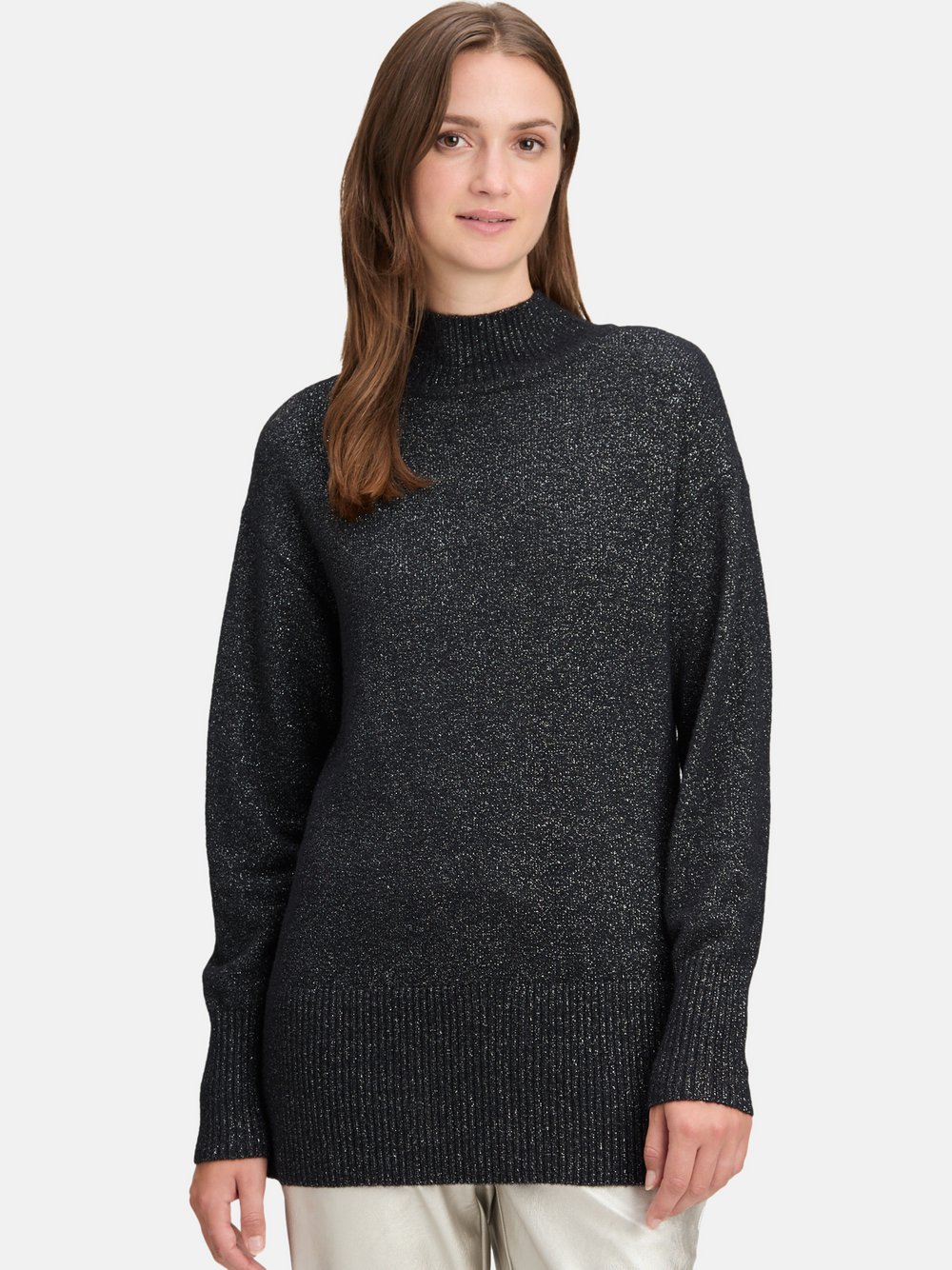 Betty & Co Strickpullover Damen Polyamid schwarz, 46