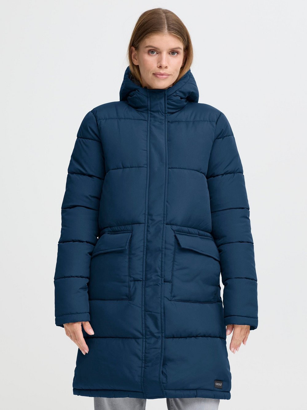 OXMO Wintermantel Damen blau, XXL