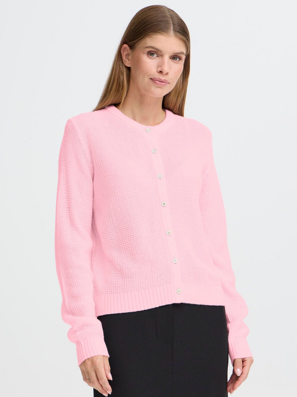 OXMO Strickjacke Damen rosa, XS