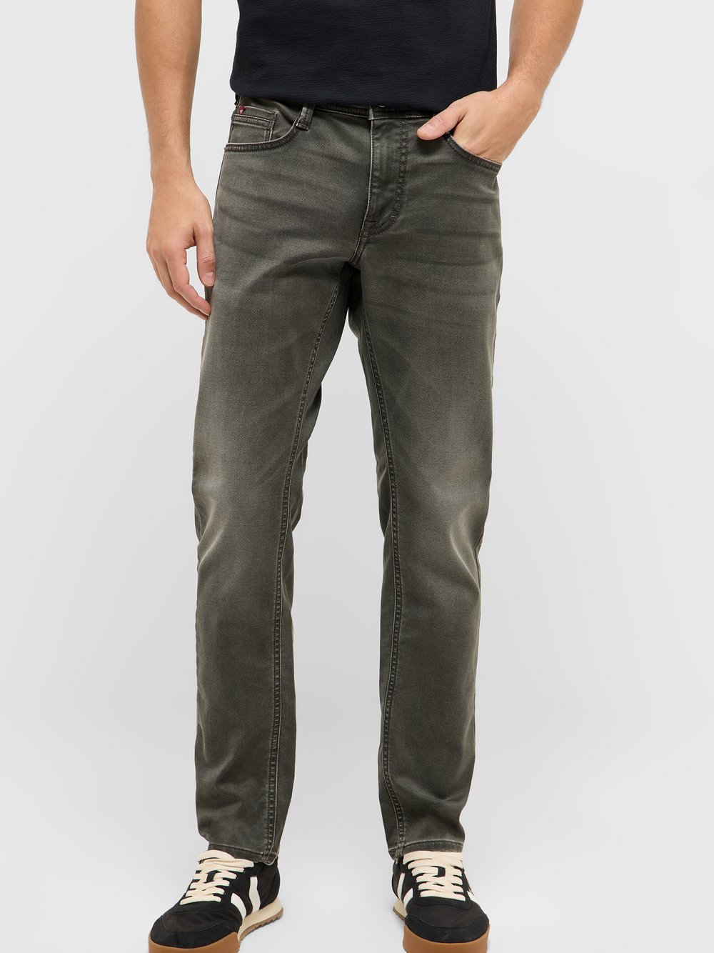 Mustang Jeans Herren Baumwolle grün, 36-30