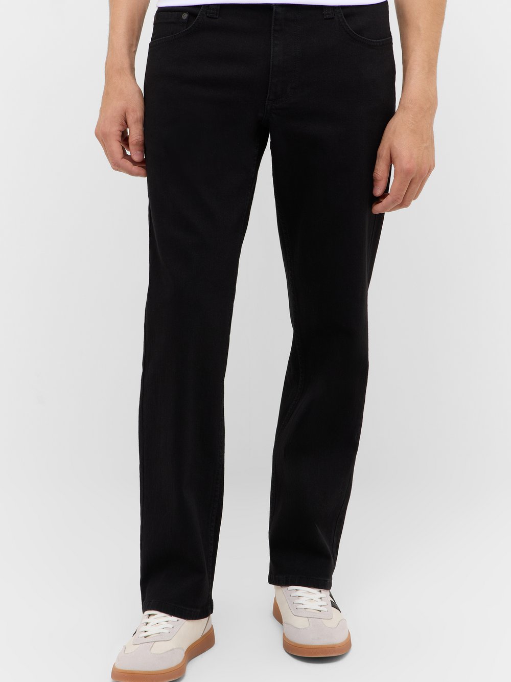 Mustang Jeans Herren Baumwolle schwarz, 42-32