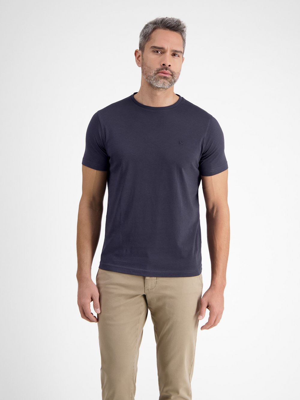 Thumbnail - LERROS T-Shirt Herren Baumwolle blau, L