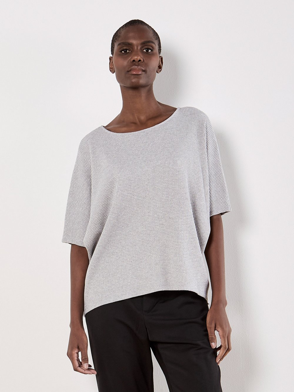 Thumbnail - Apricot Top Damen Viskose grau, 42