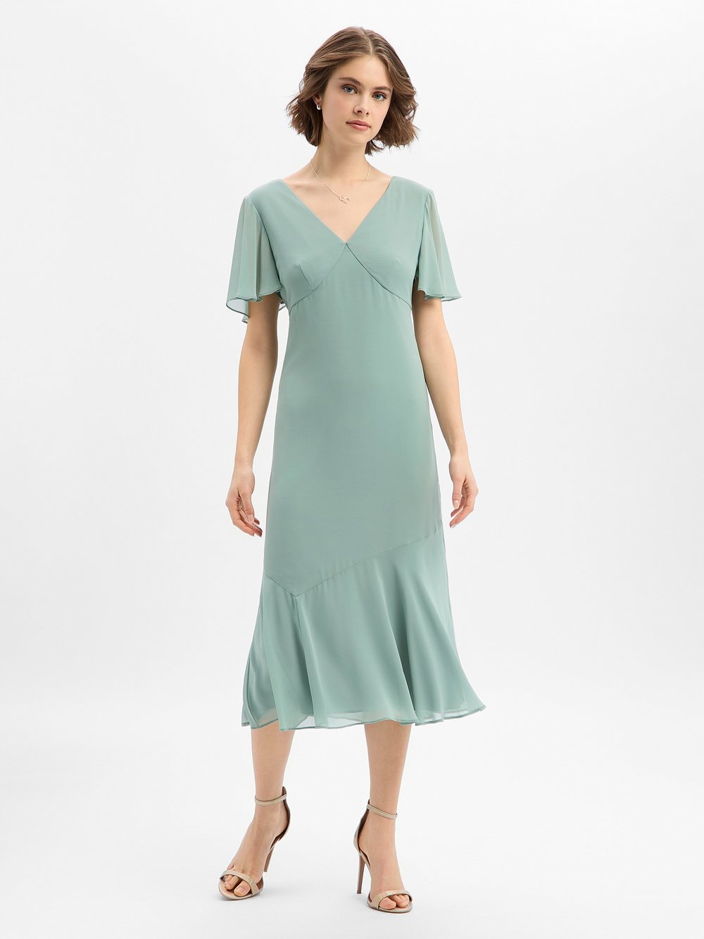 Marie Lund Abendkleid Damen grün, 40