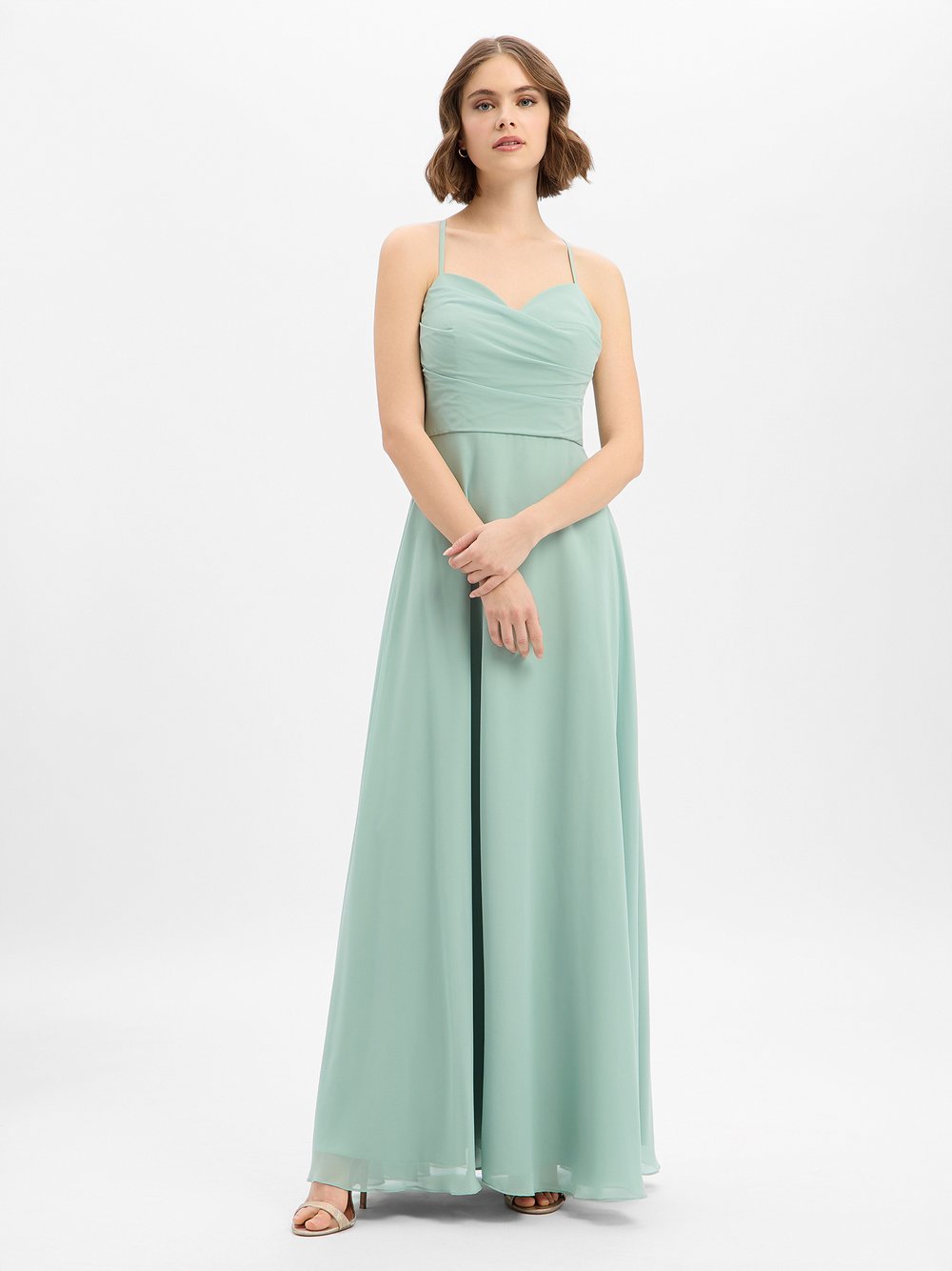 Marie Lund Abendkleid Damen grün, 36
