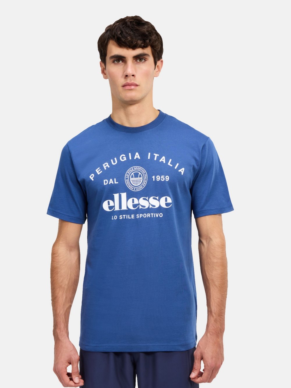 ellesse T-Shirt Herren Baumwolle blau, XL