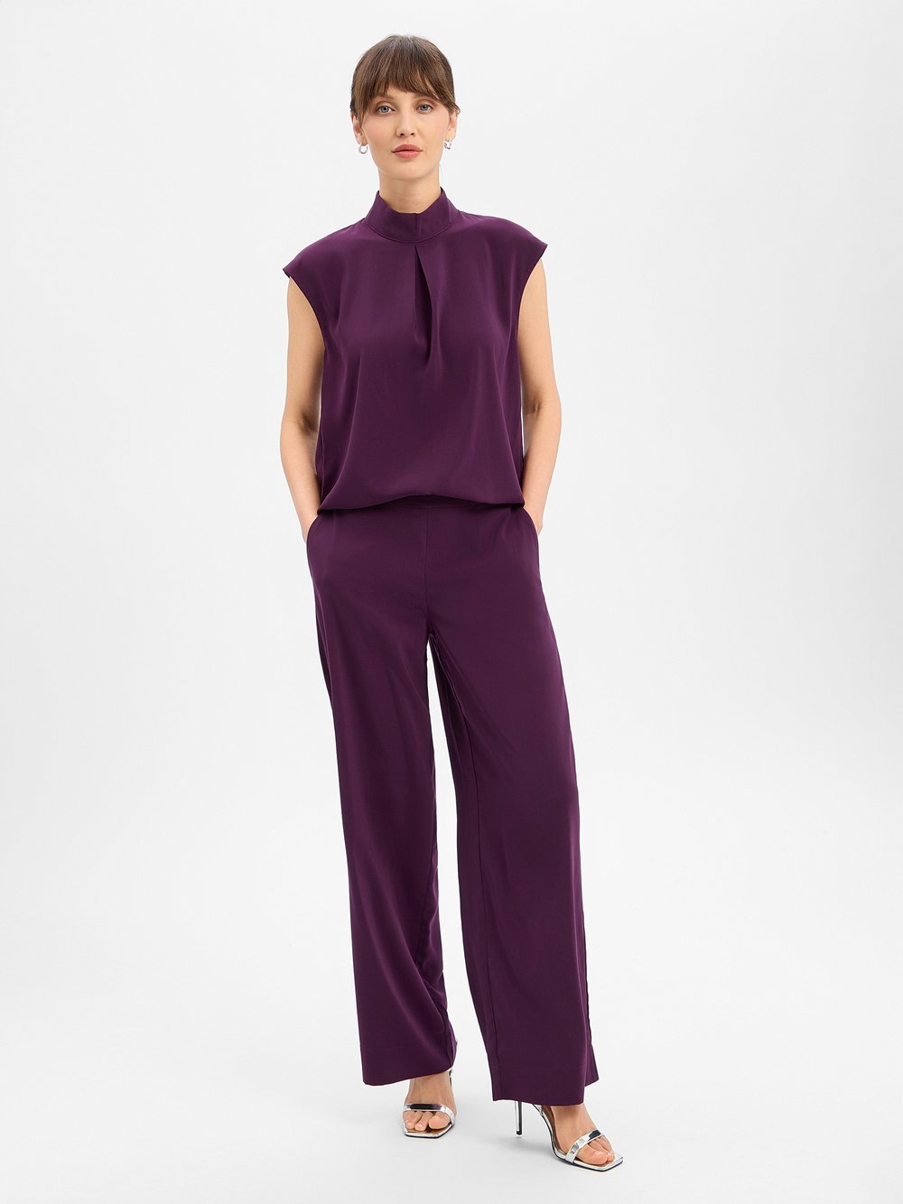 mbyM Jumpsuit Damen lila, M