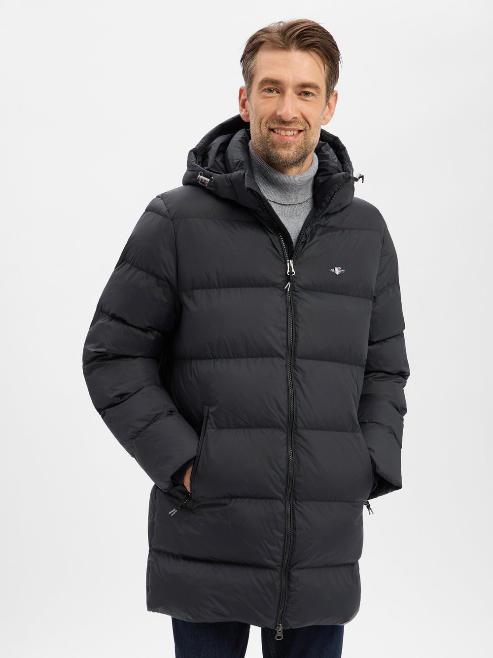 Gant Steppjacke Herren schwarz, M
