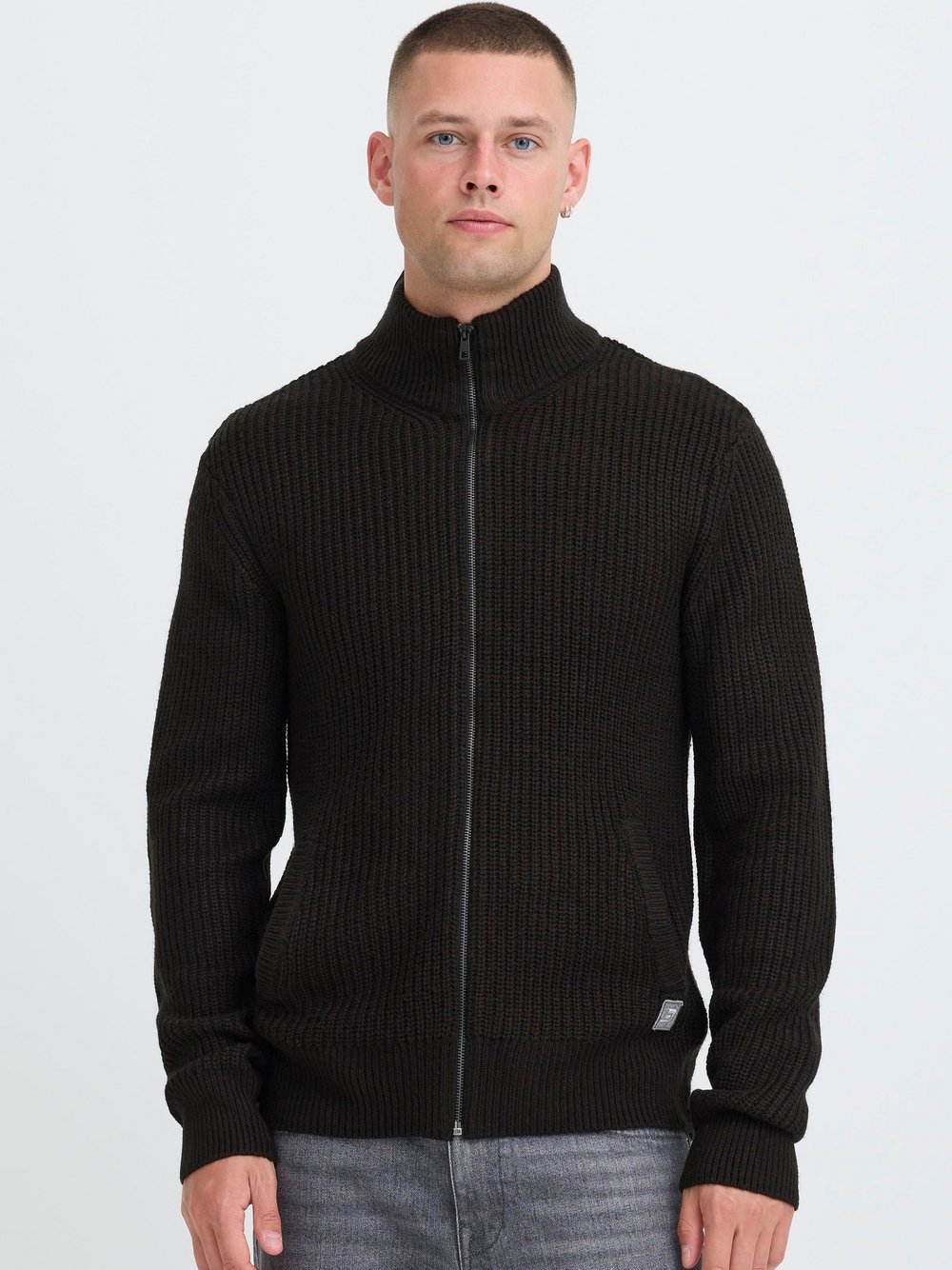 BLEND Trainingsjacke Herren schwarz, XXXL