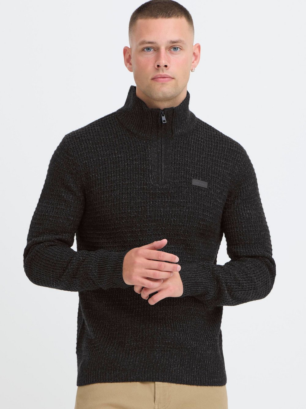 BLEND Troyer Herren grau, L