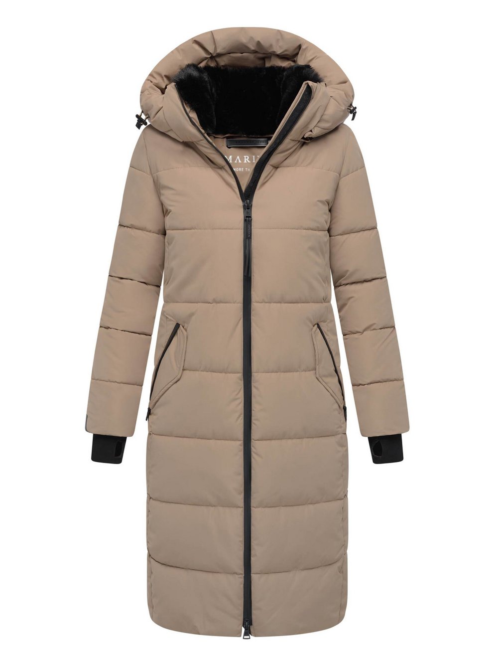 Thumbnail - Marikoo Winterjacke  Damen Baumwolle mehrfarbig, 38