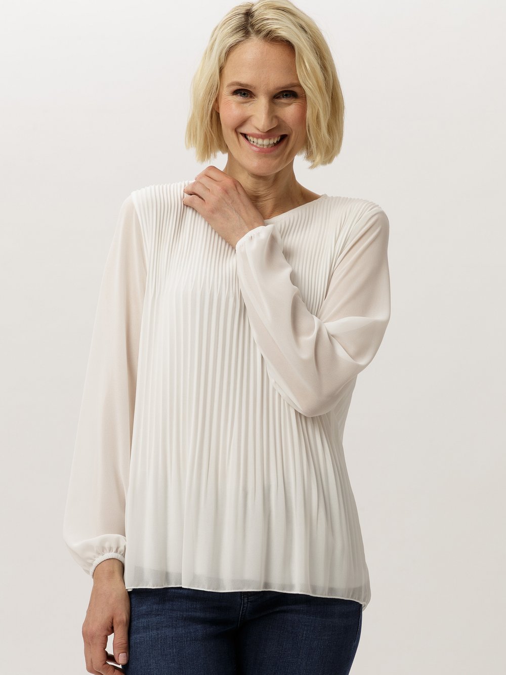 Frank Walder Bluse Damen weiß, 36