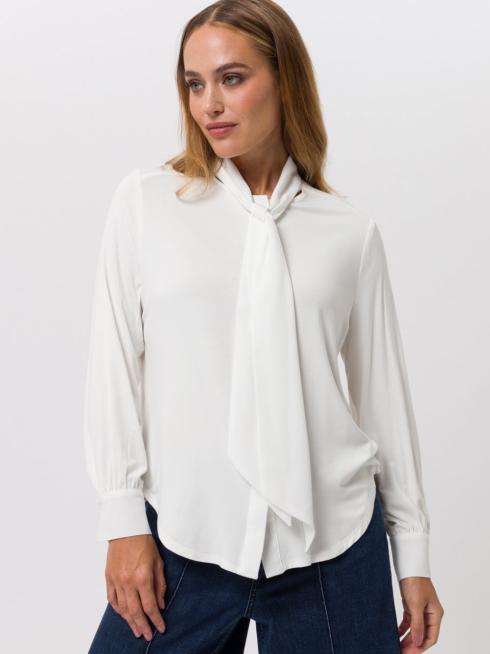 TUZZI Bluse Damen Viskose weiß, 38