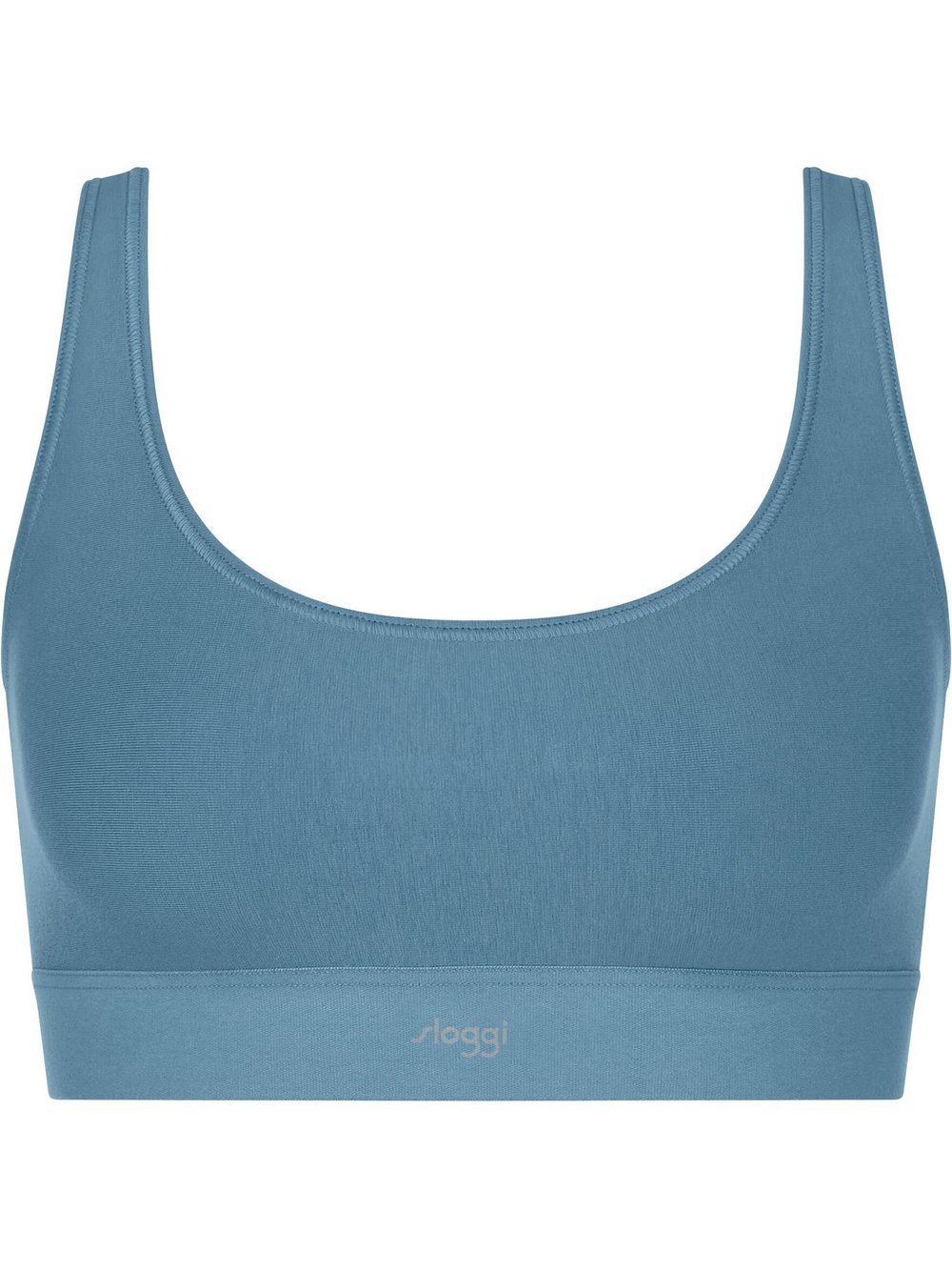sloggi Bustier  Damen Jersey blau, L