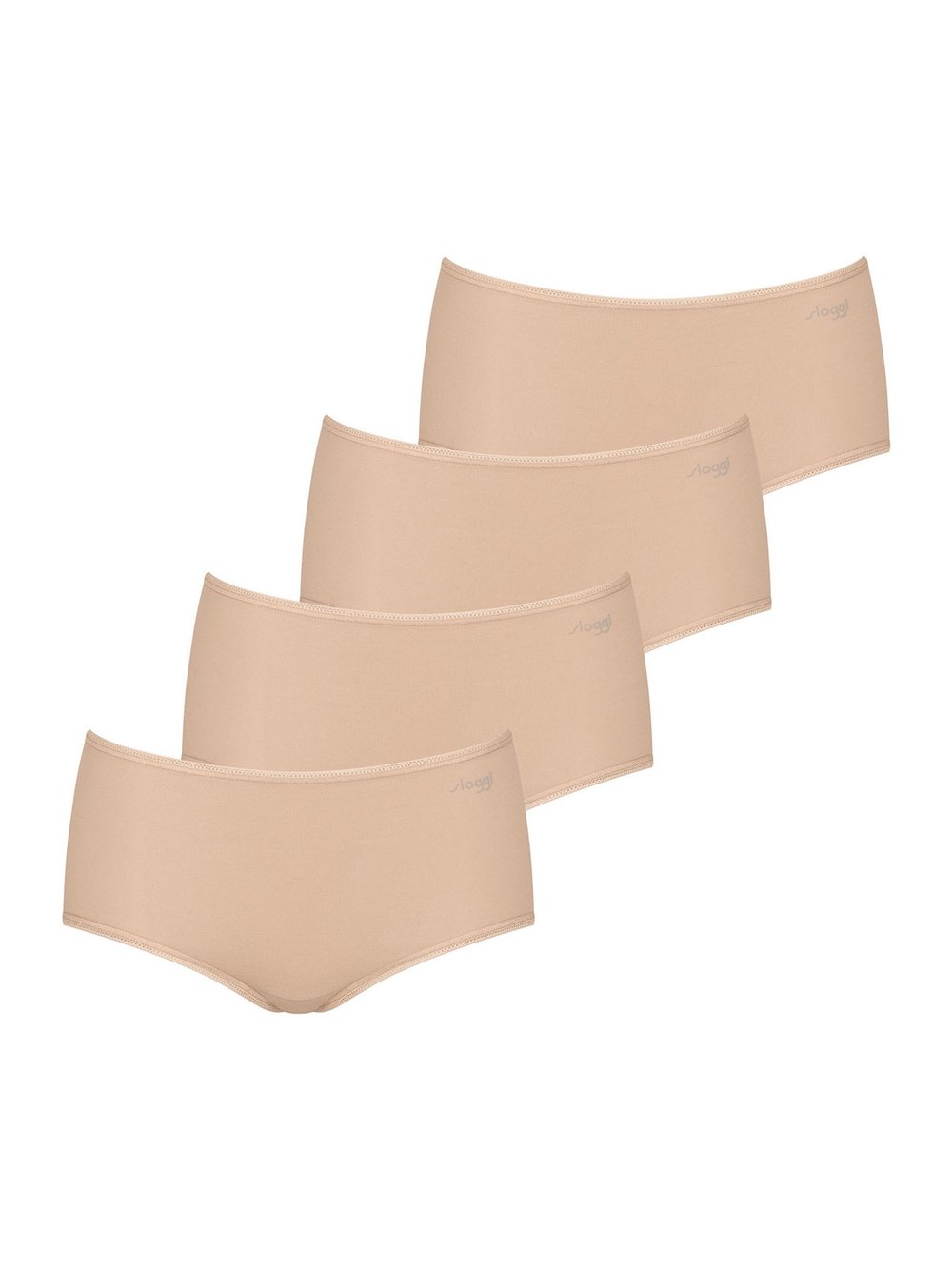 sloggi Midislip  Damen Jersey beige, M