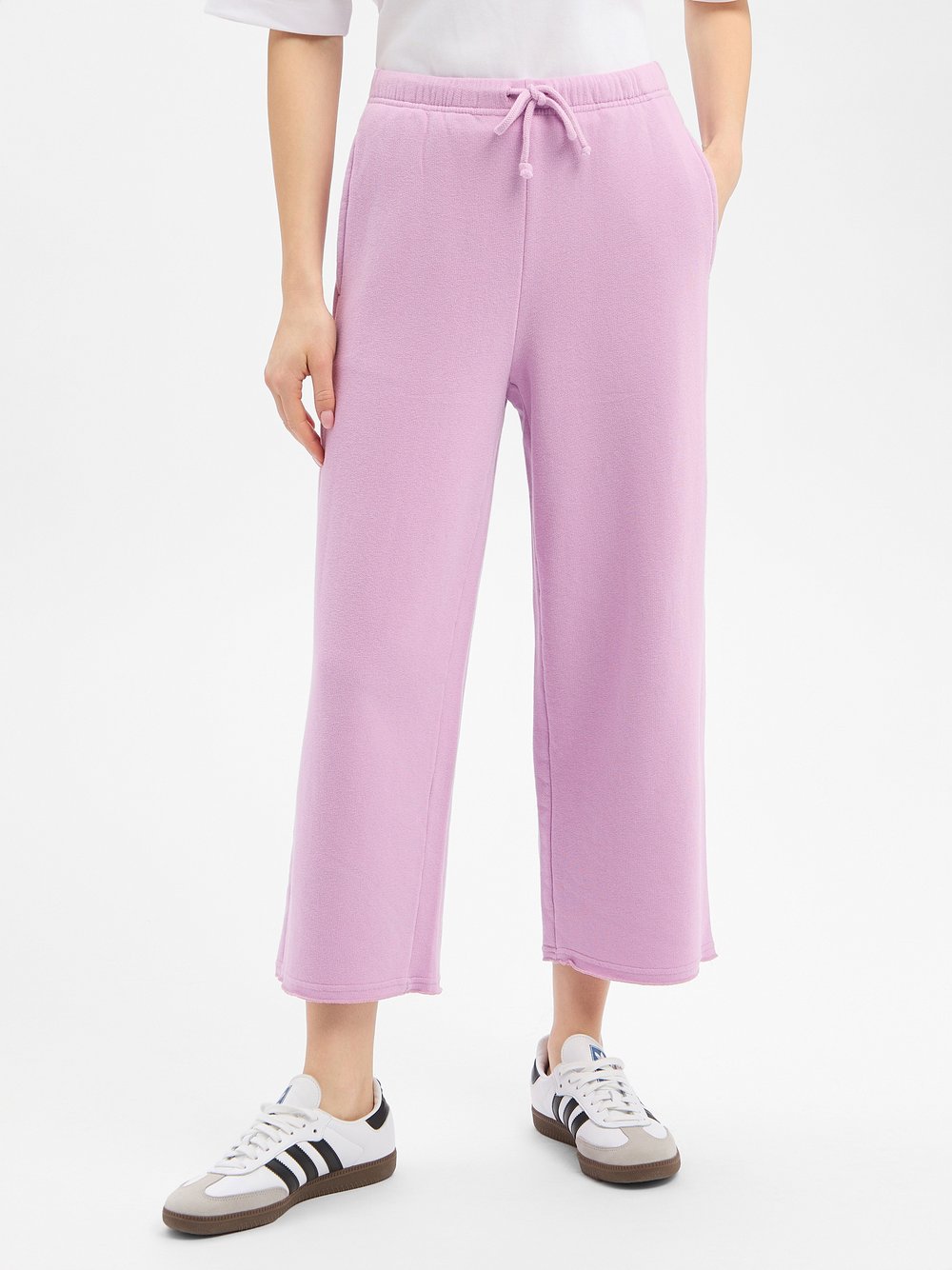 american vintage Sweathose Damen Baumwolle lila, M