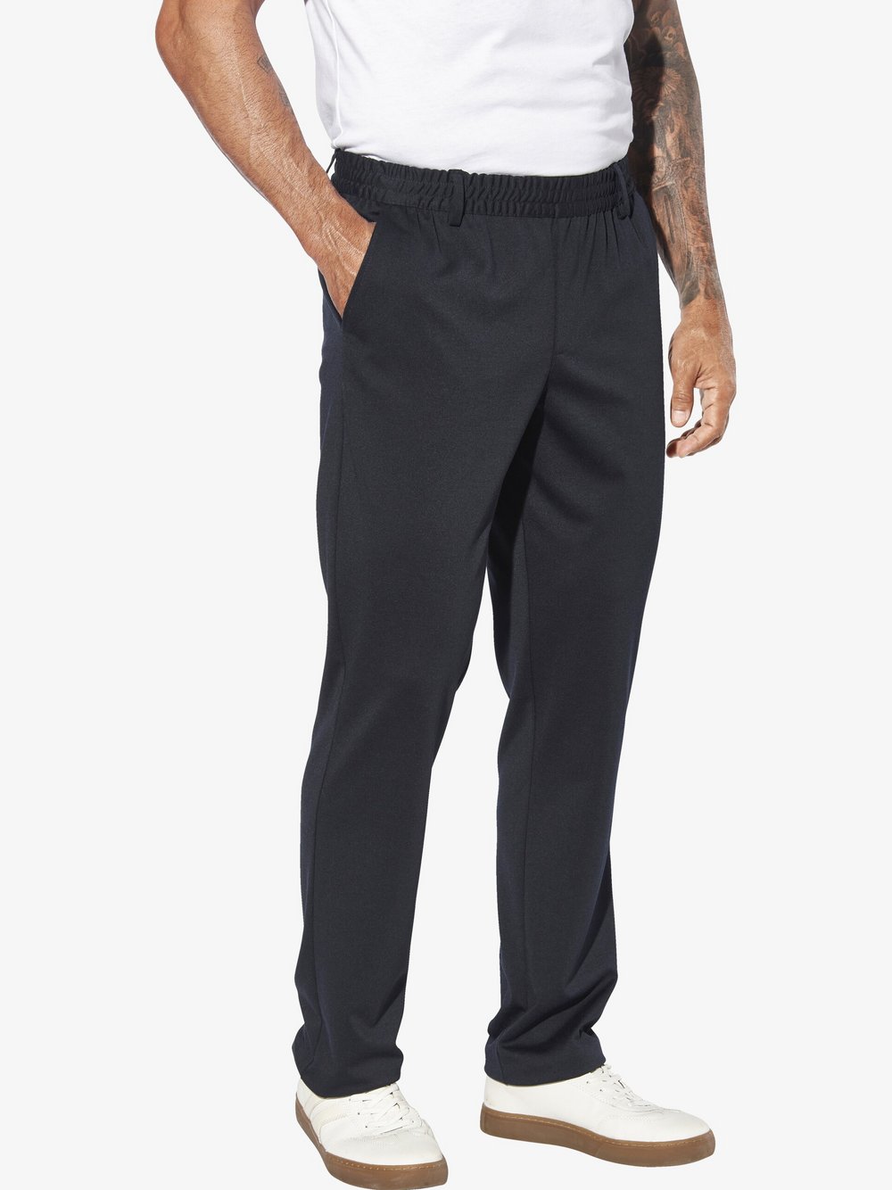 Thumbnail - Jan Vanderstorm Schlupfhose Herren blau, 40-34