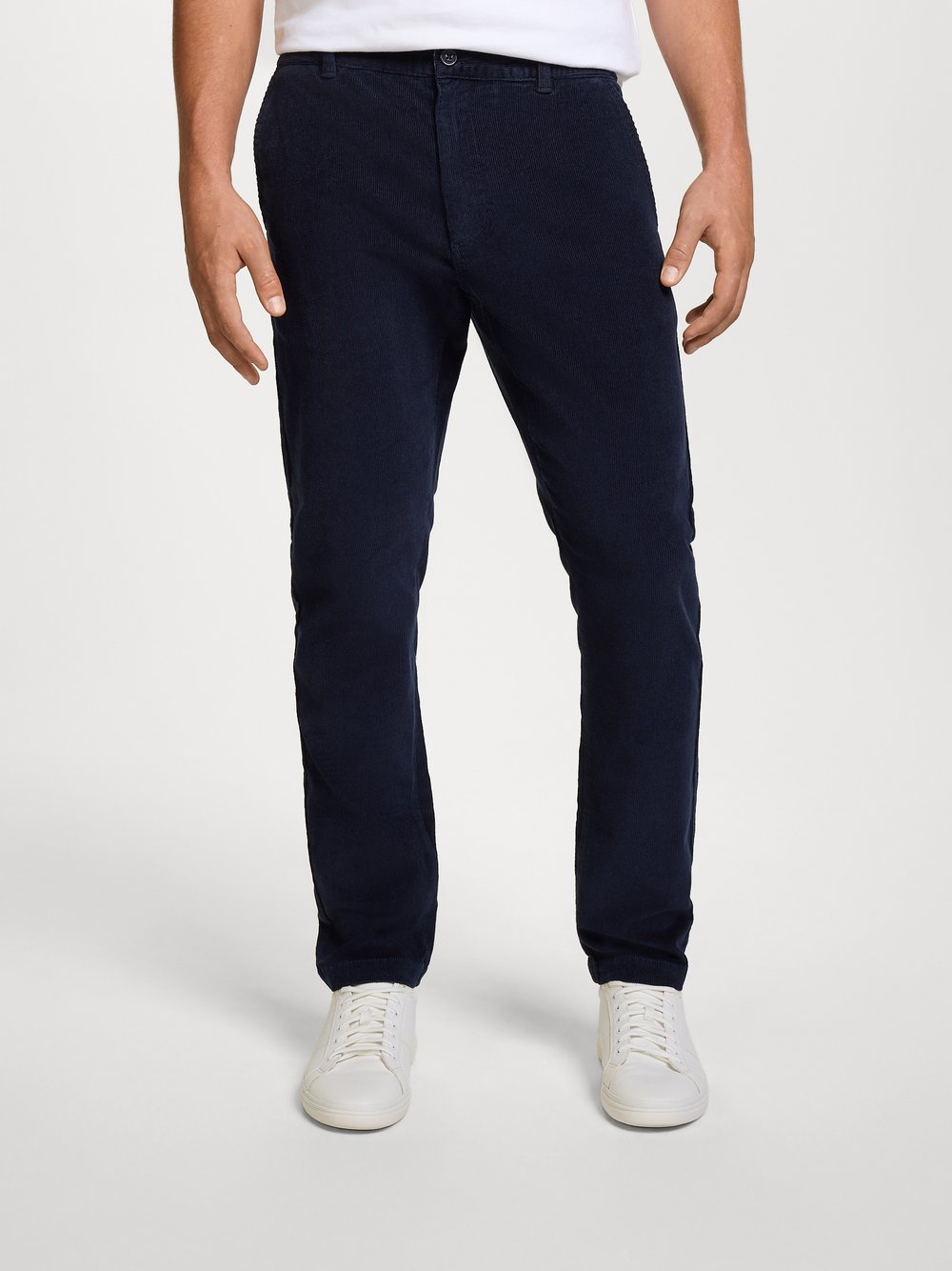 Kronstadt Chinohose Herren Baumwolle blau, XXL