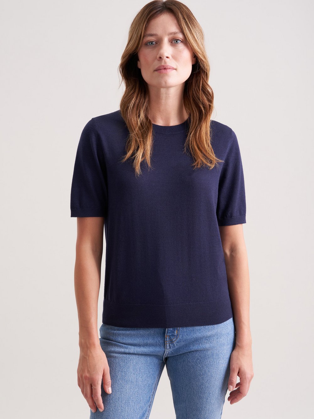 Thumbnail - Seidensticker Sweater Damen Merino blau, XL