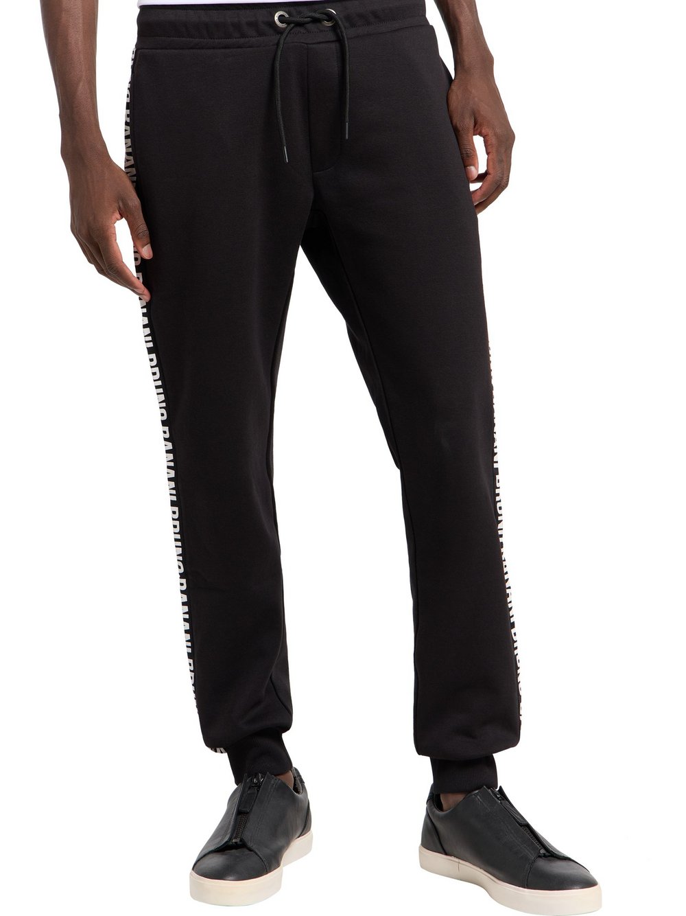 Thumbnail - Bruno Banani Sweathose  Herren Baumwolle schwarz, M