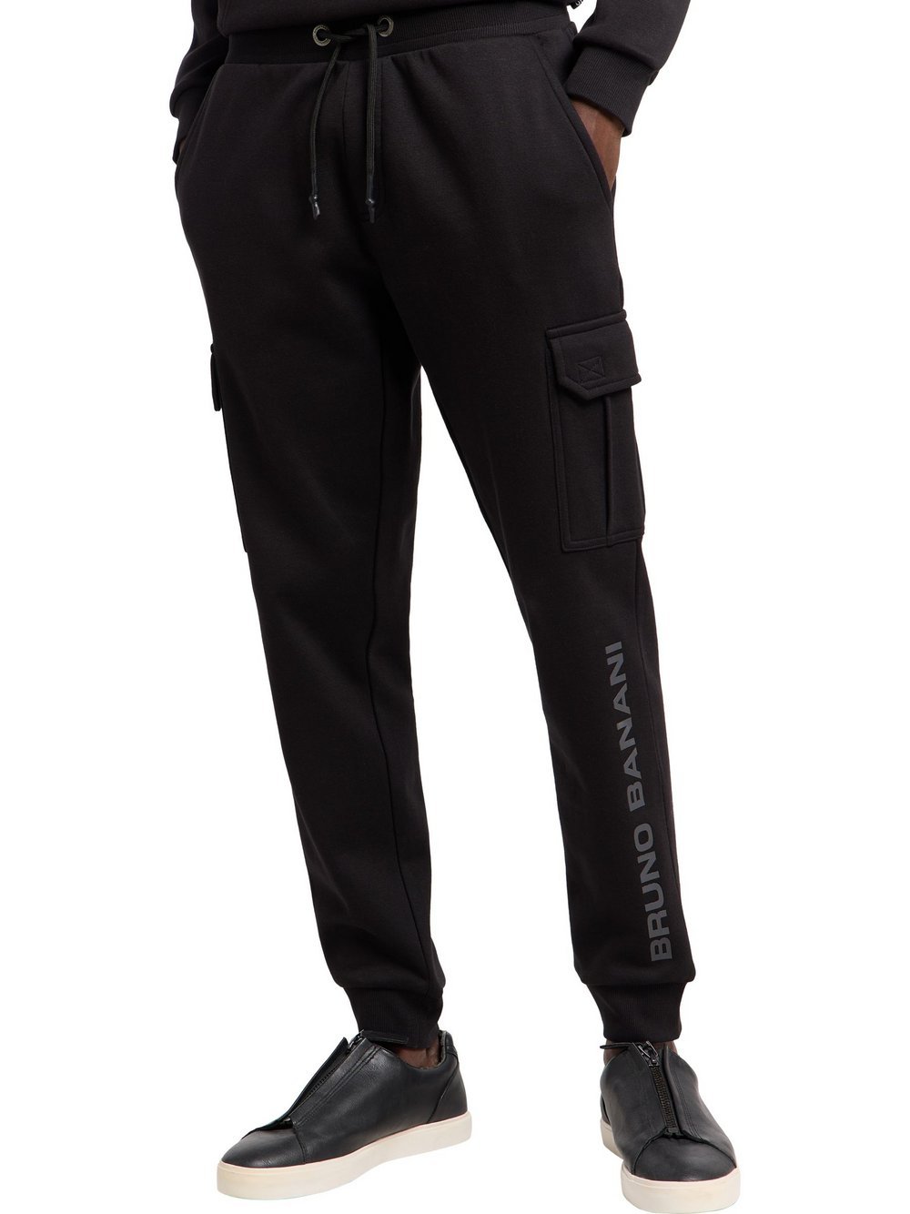 Bruno Banani Sweathose  Herren Baumwolle schwarz, XXL