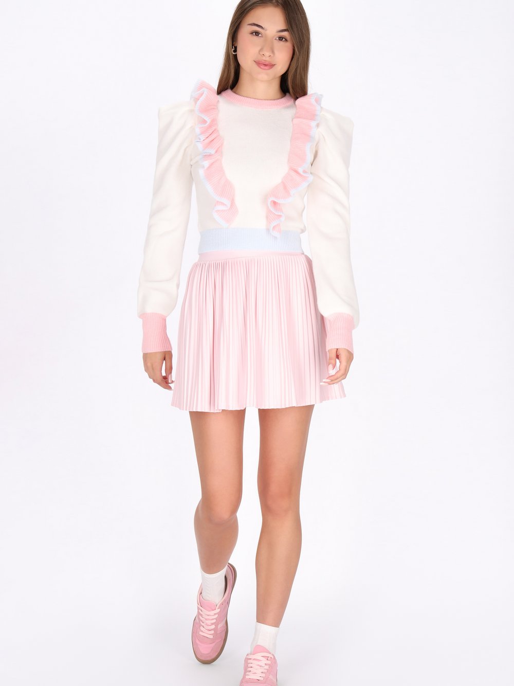 MyMo Pullover Damen weiß, XL/XXL