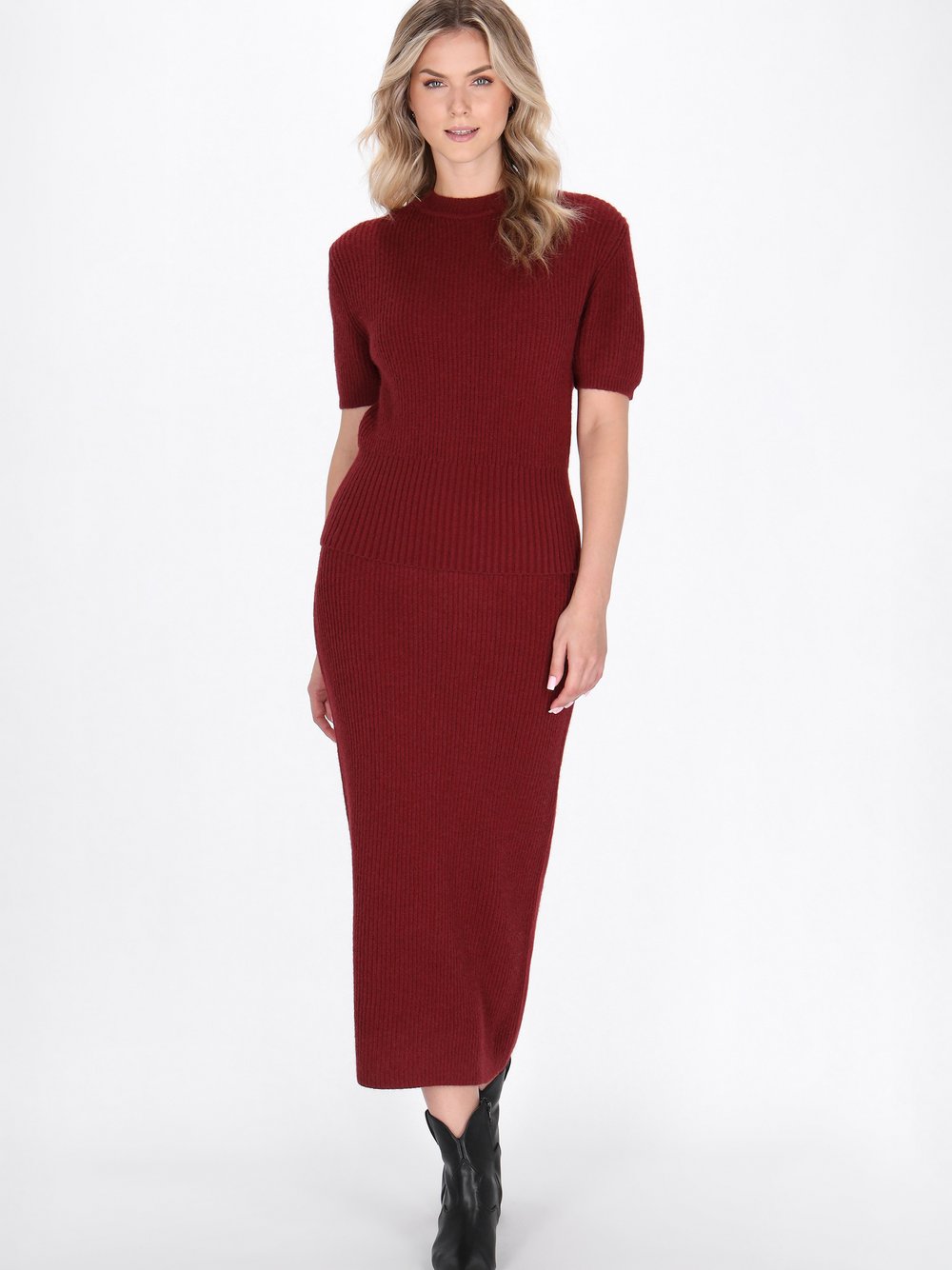 Dreimaster Pullover Damen rot, XS/S