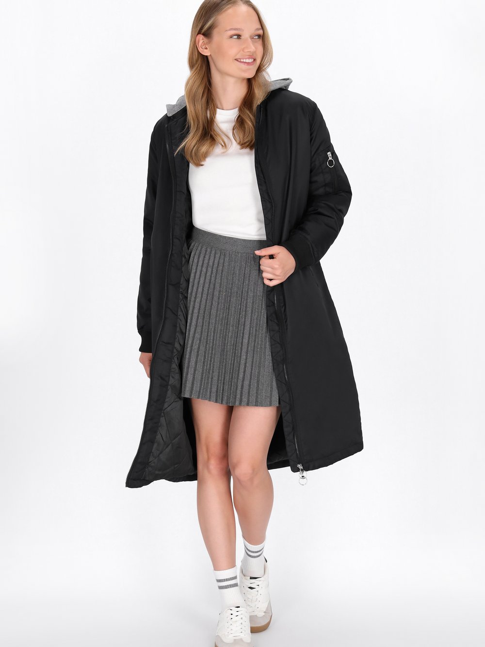 MyMo Blouson Damen Polyamid schwarz, L