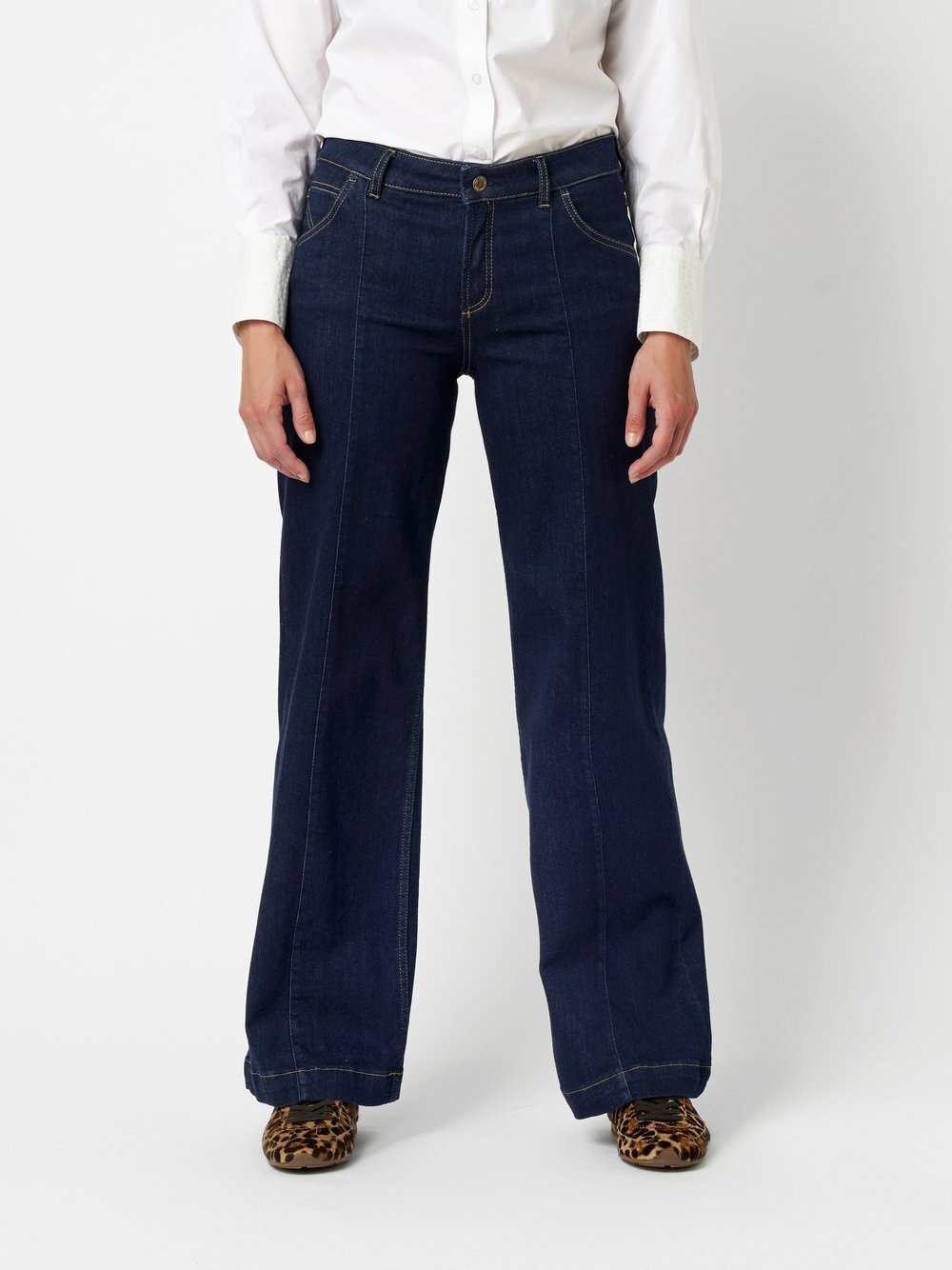 Thumbnail - TONI Jeans Damen Baumwolle blau, 46
