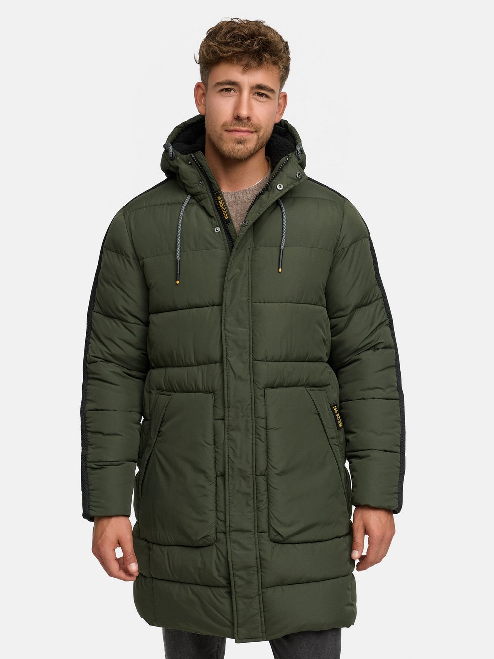 Indicode Winterjacke Herren grün, M