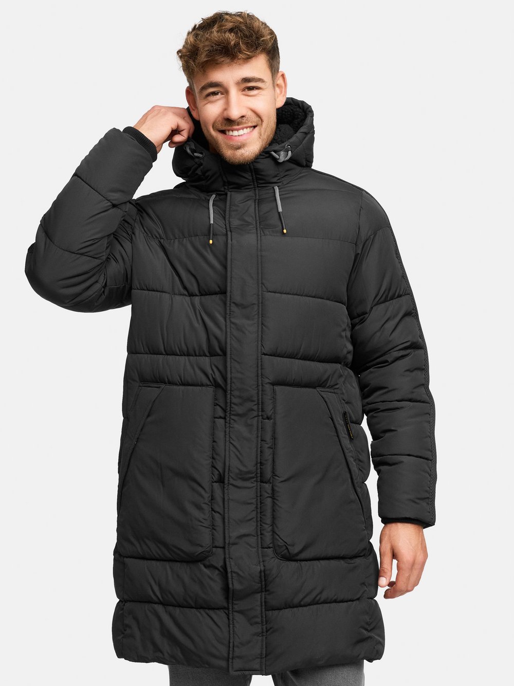 Indicode Winterjacke Herren schwarz, M