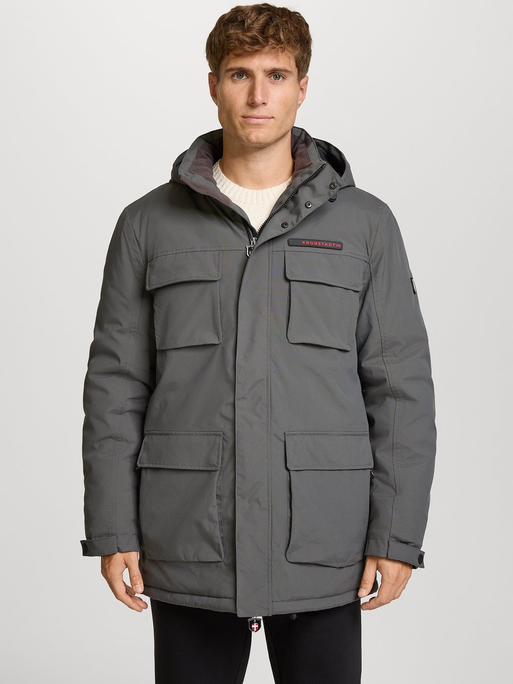 Kronstadt Winterjacke Herren grau, XL