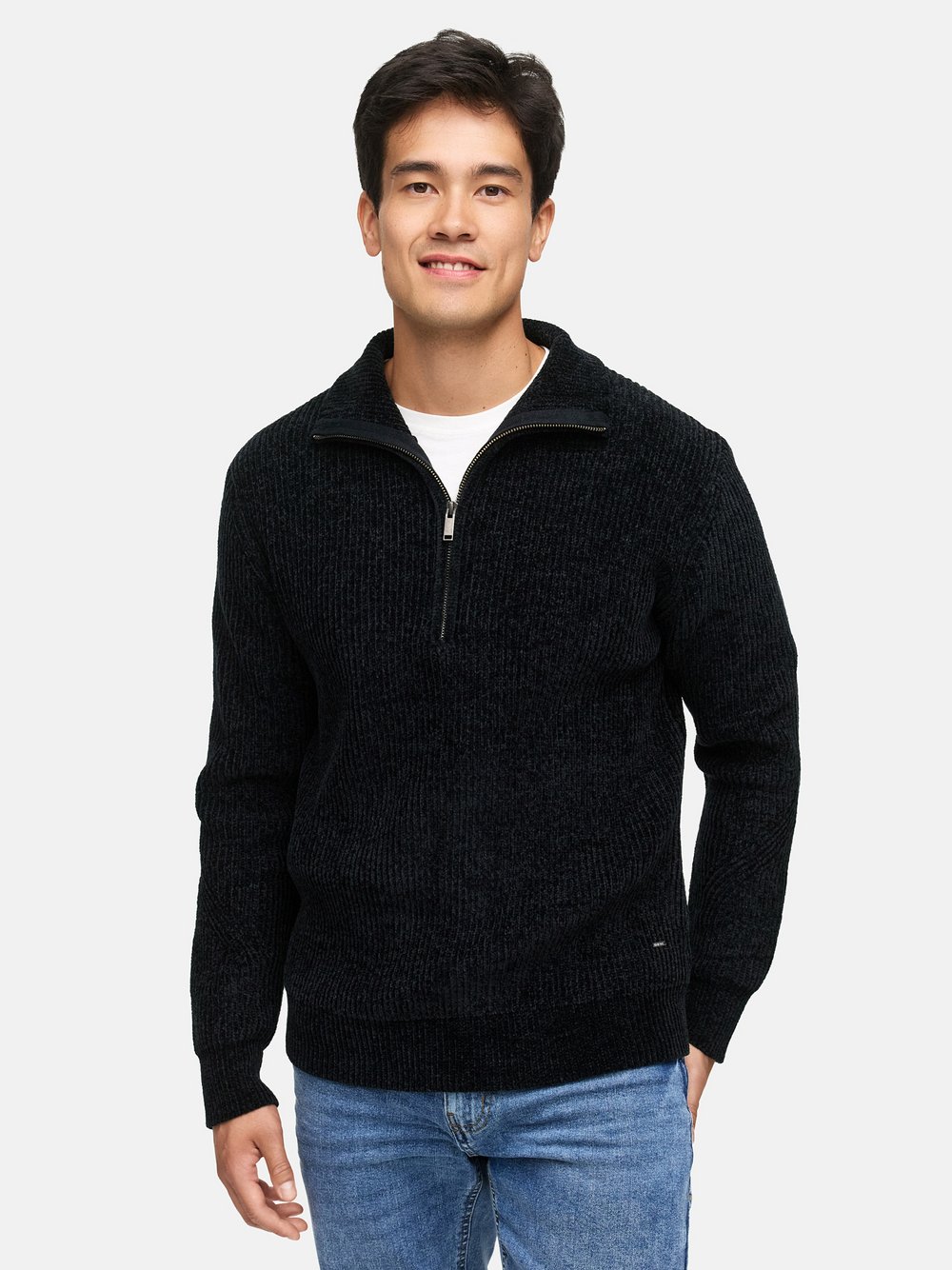 Indicode Strickpullover Herren schwarz, L