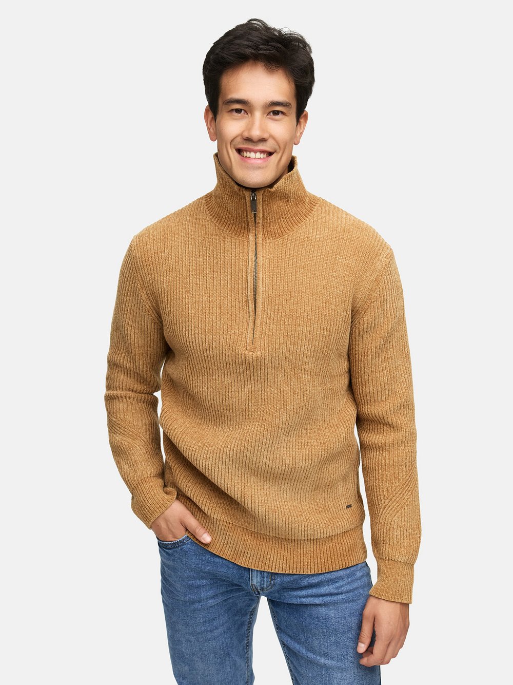 Indicode Strickpullover Herren braun, L
