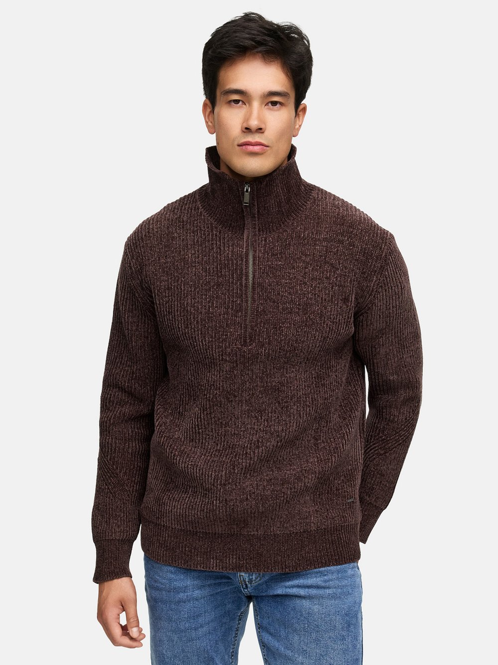 Indicode Strickpullover Herren braun, XL