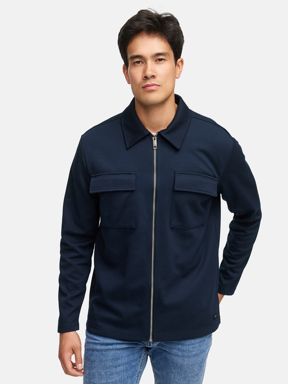 Indicode Hemd Langarm Herren Regular Fit blau, XL
