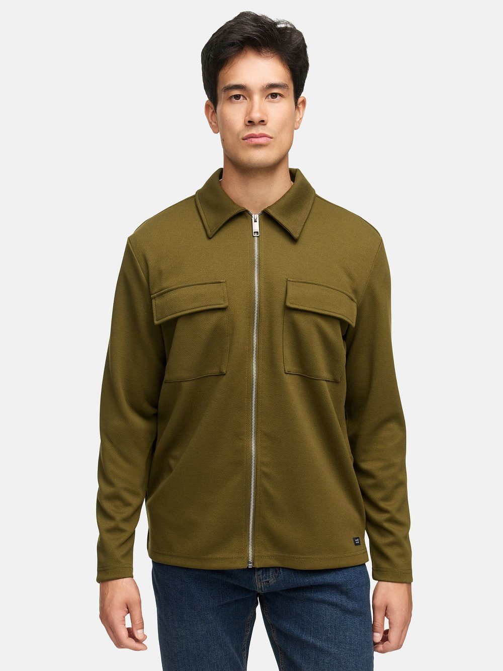 Indicode Hemd Langarm Herren Regular Fit grün, S