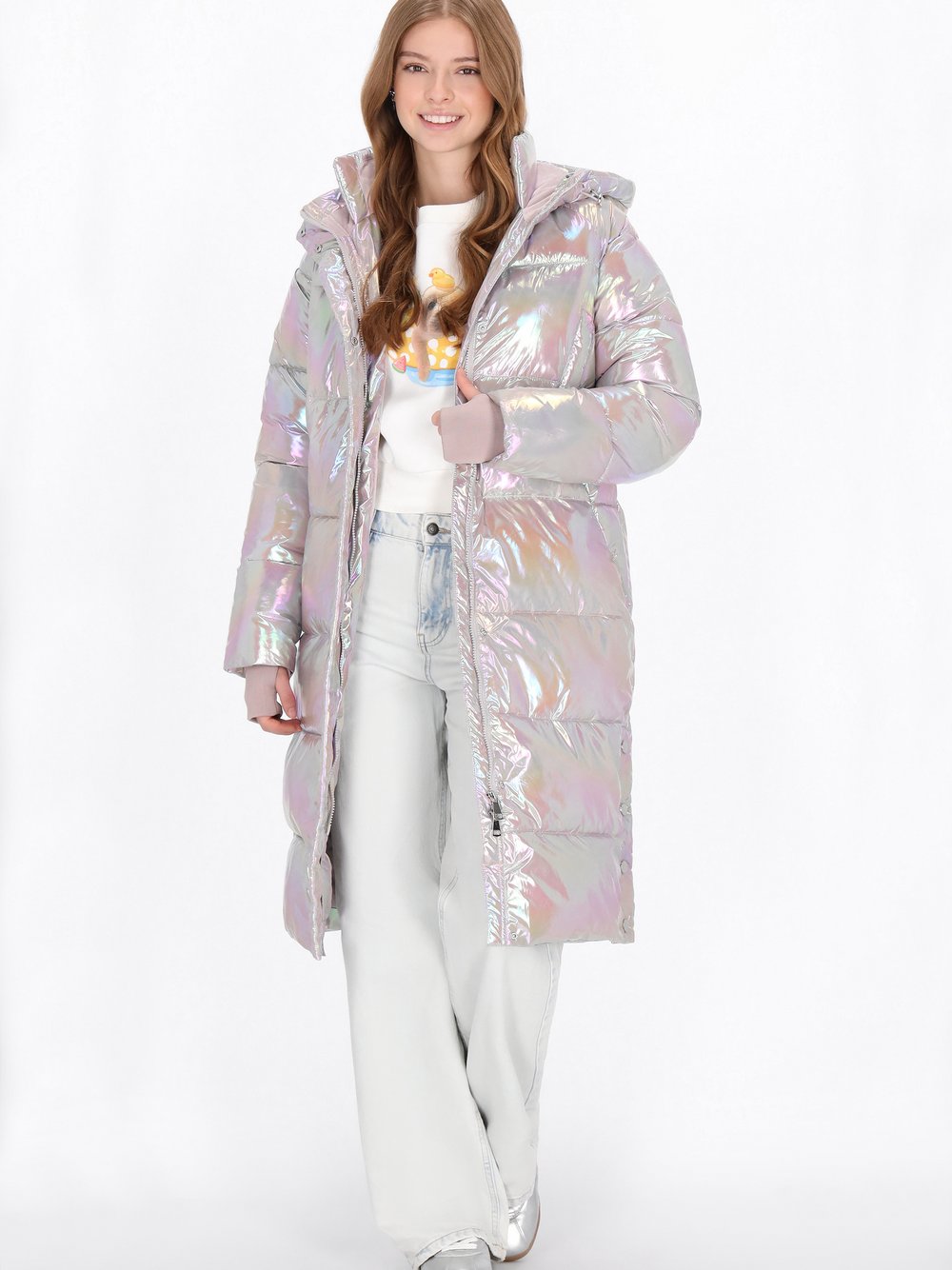 MyMo Mantel Damen mehrfarbig, S