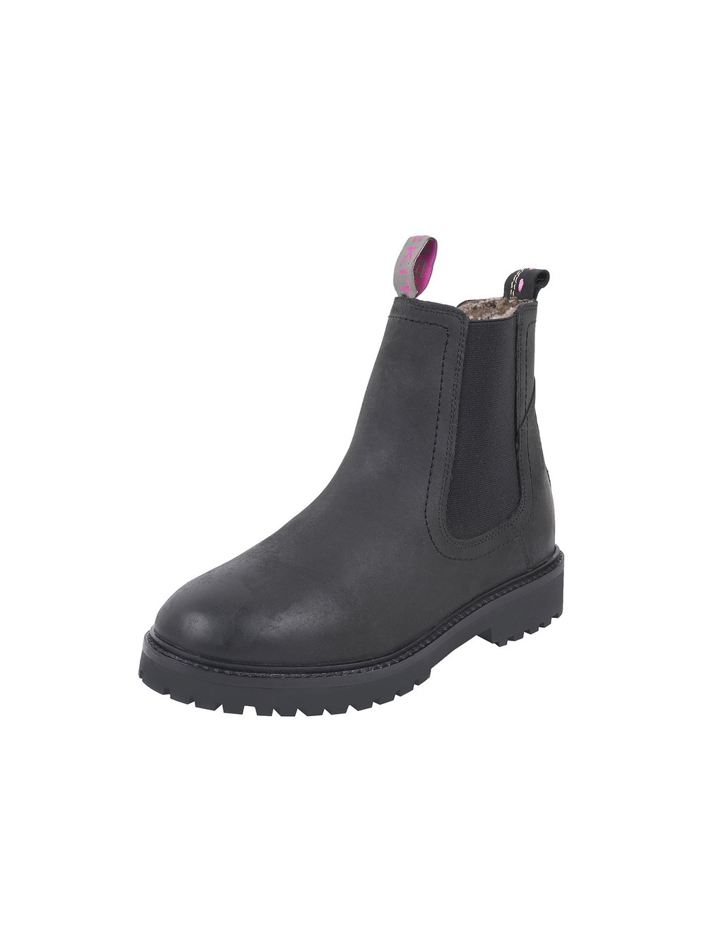 Thumbnail - Crickit Chelsea-Boots Damen Leder schwarz, 40