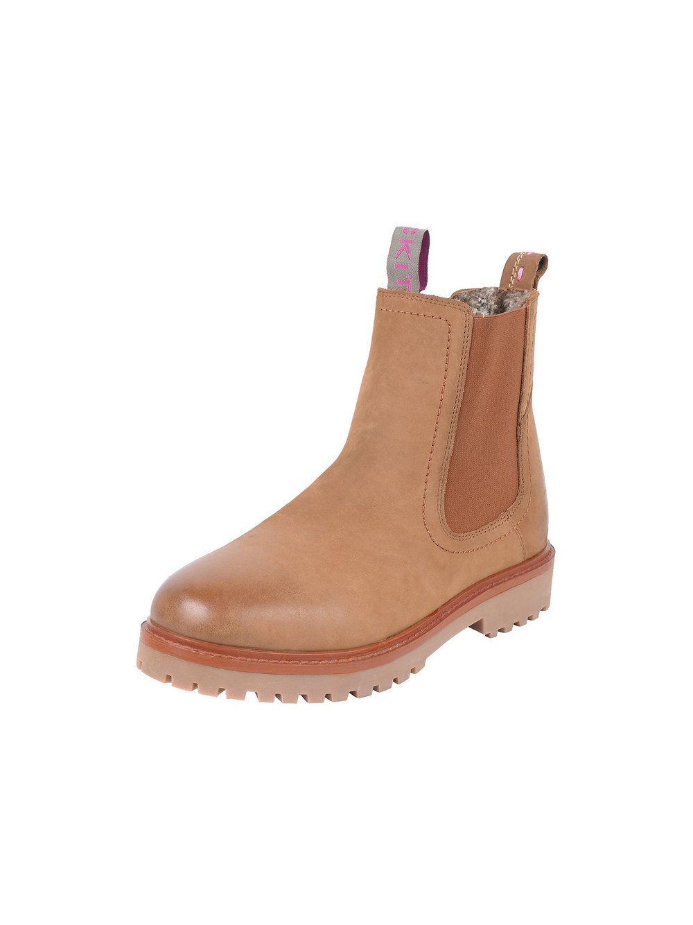 Thumbnail - Crickit Chelsea-Boots Damen Leder braun, 37