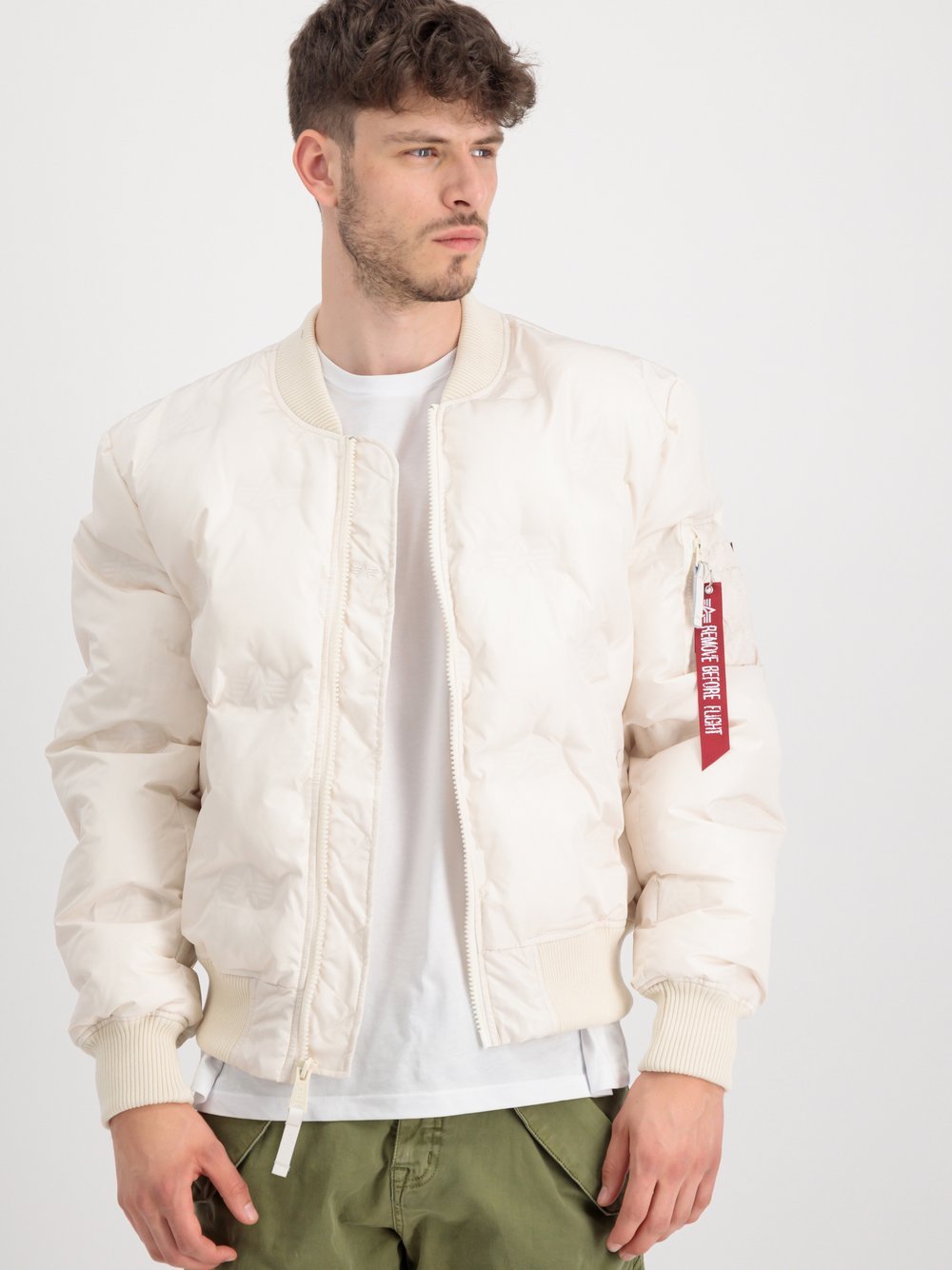 Alpha Industries Parka & Winterjacke Herren weiß, L