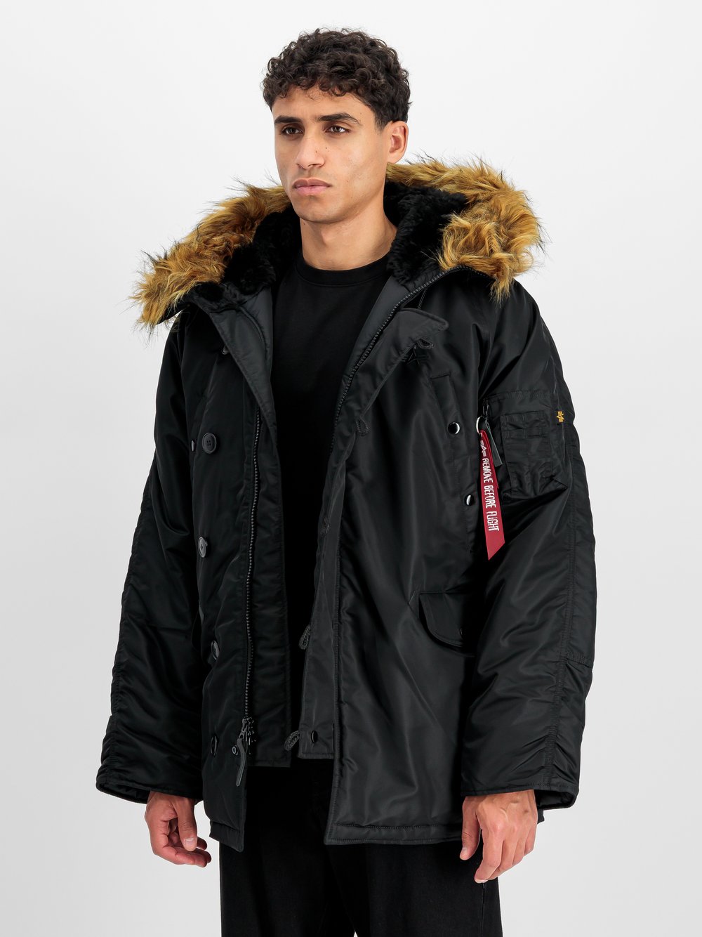 Thumbnail - Alpha Industries Parka & Winterjacke Herren schwarz, M
