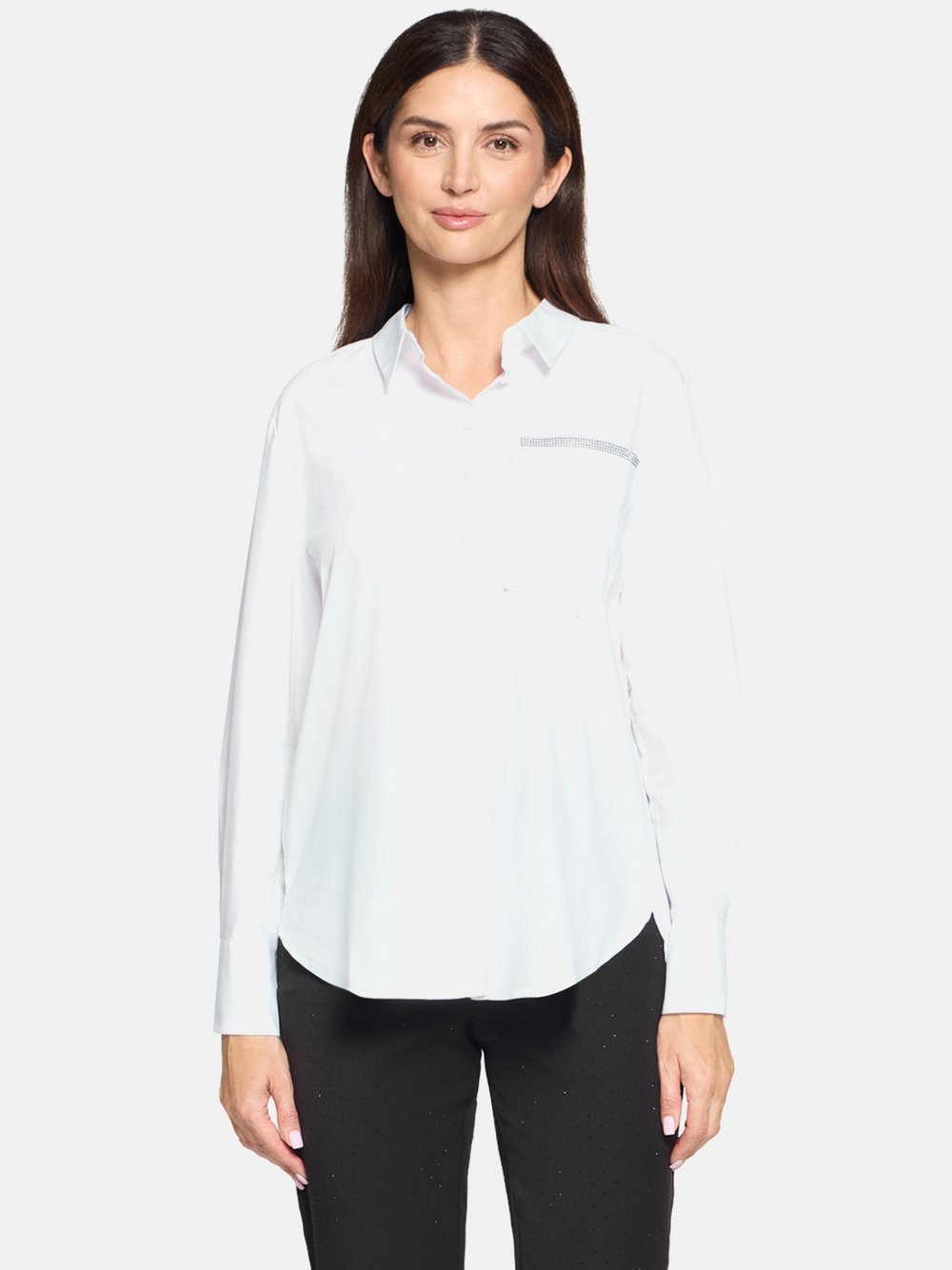 Betty Barclay Hemdbluse Damen Baumwolle weiß, 36