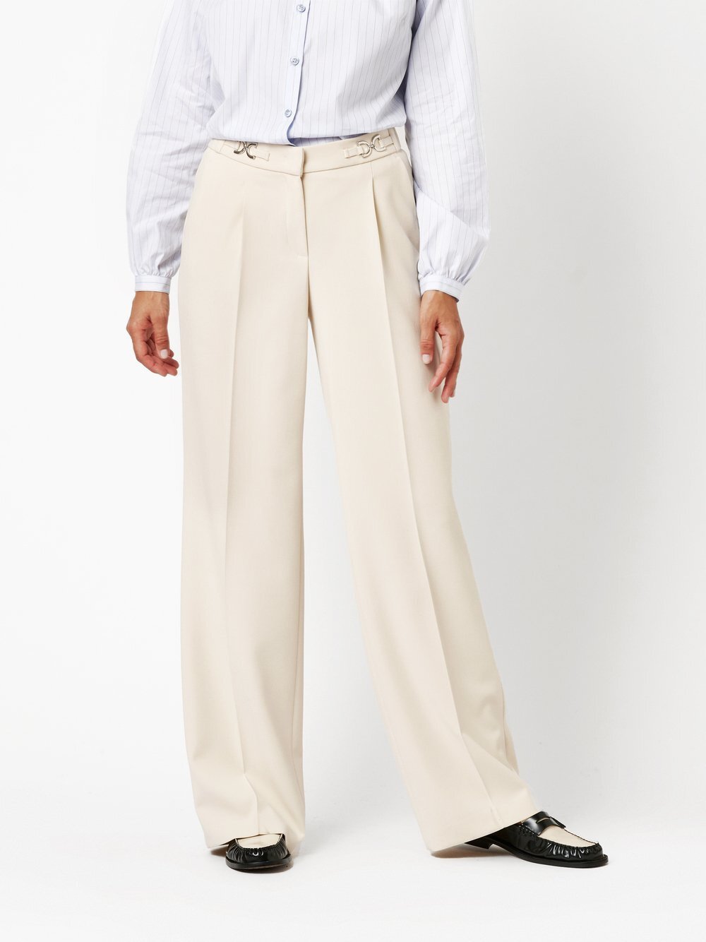 TONI Hose Damen Viskose beige, 42