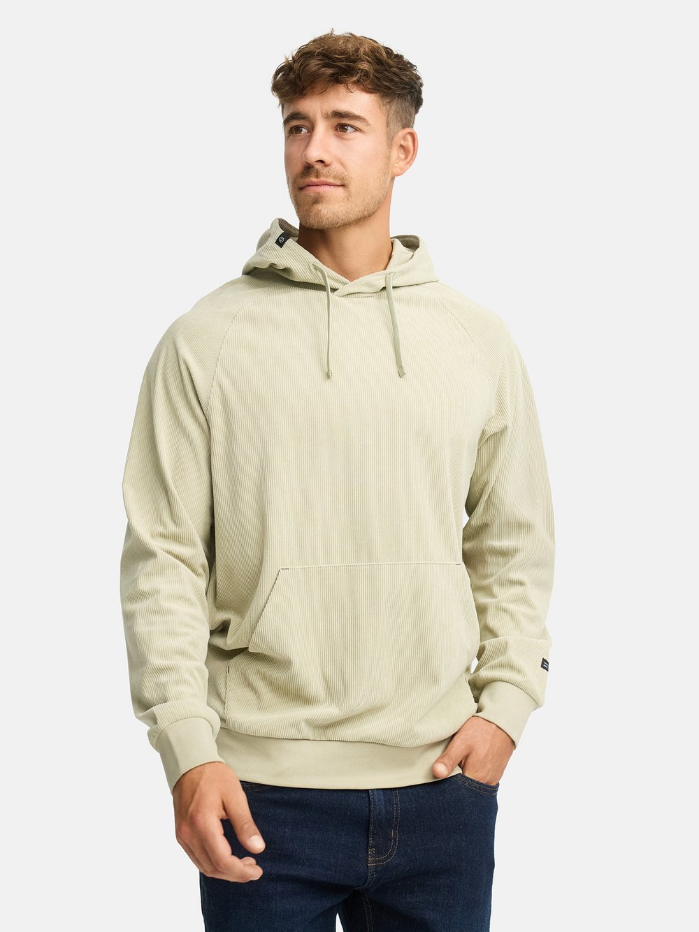 Indicode Kapuzenpullover Herren beige, S