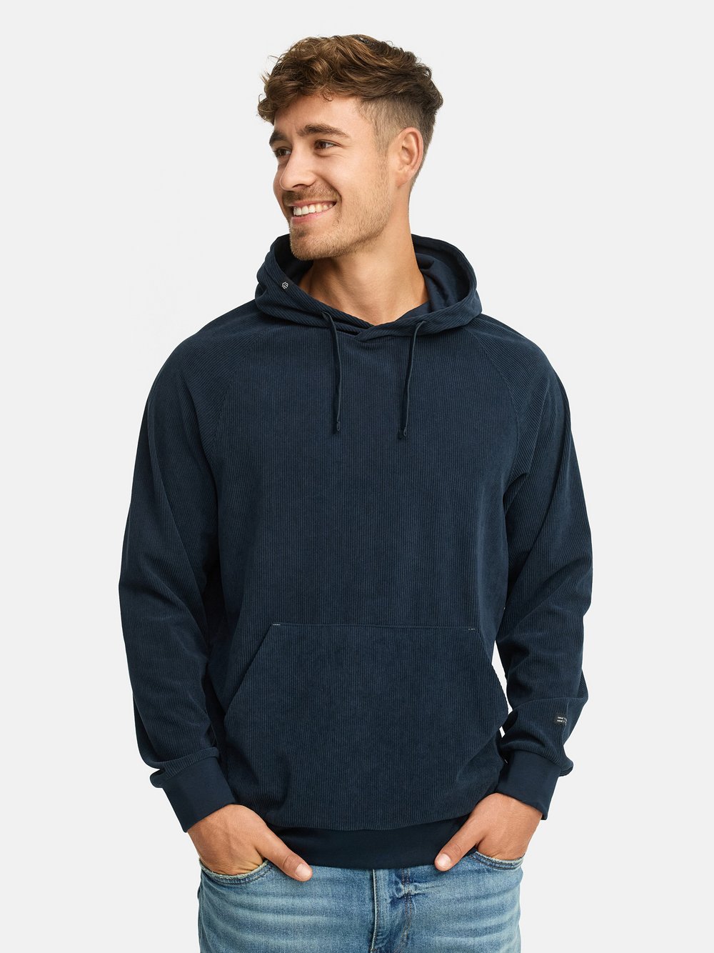 Indicode Kapuzenpullover Herren blau, M