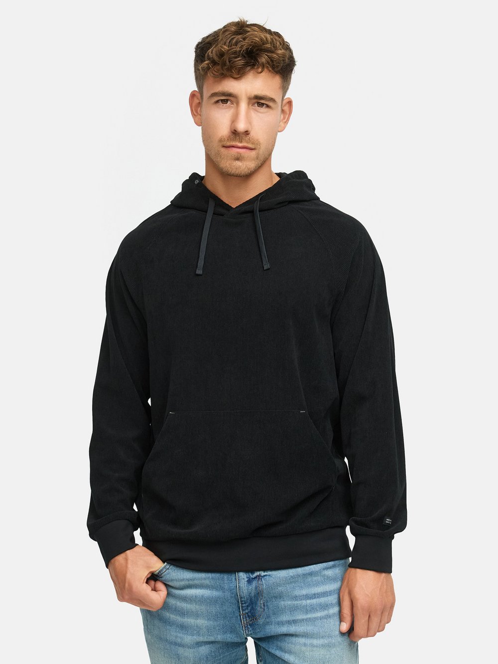 Indicode Kapuzenpullover Herren schwarz, S