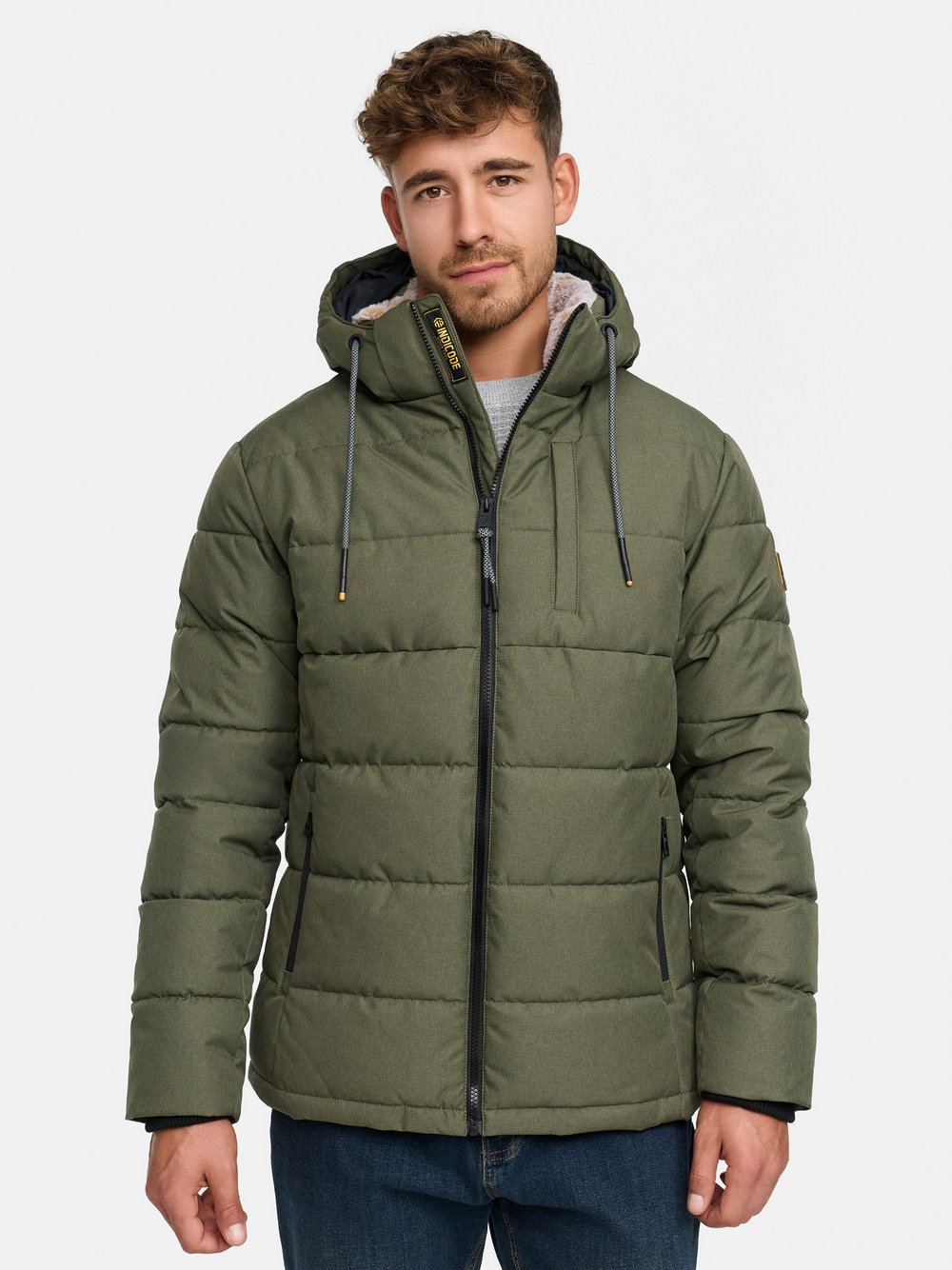 Indicode Winterjacke Herren grün, XXXL