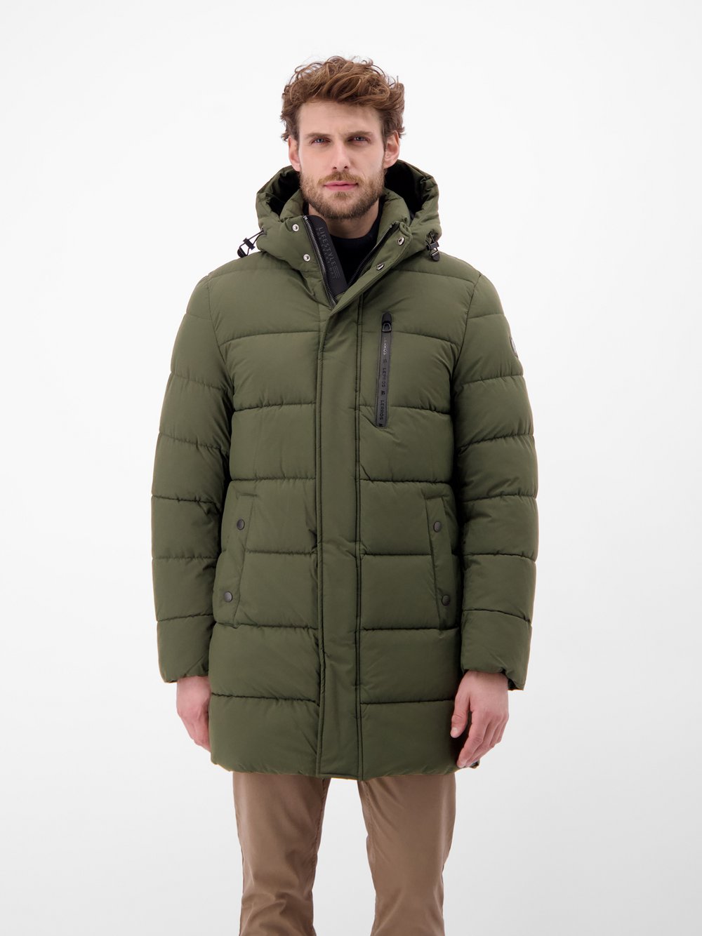 LERROS Wintermantel Herren grün, L