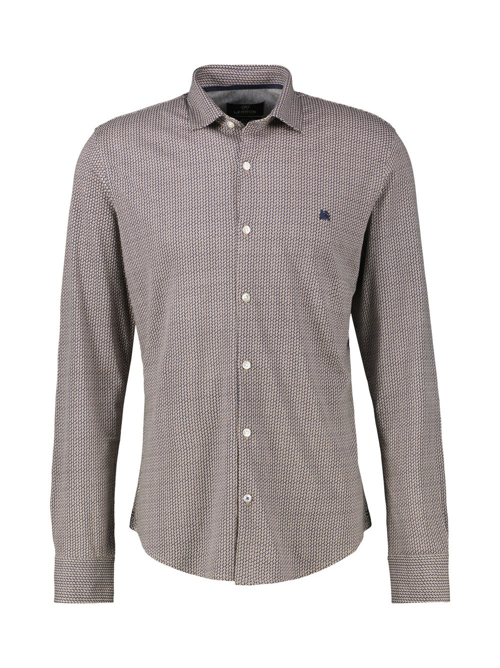 Thumbnail - LERROS Karohemd Herren Regular Fit Baumwolle braun kariert, 5XL